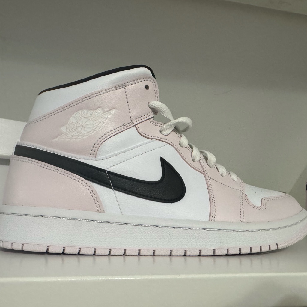 Woman’s Air Jordan Nike Black,White,Light Violet (Pink) Sneakers/Athletic Shoes